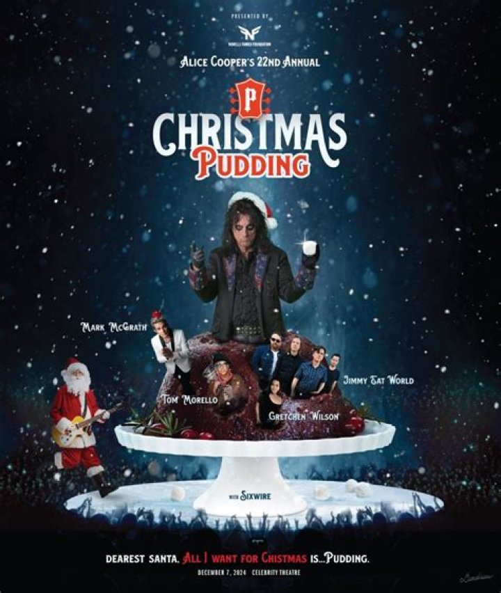 Alice Cooper's 21st Annual Christmas Pudding