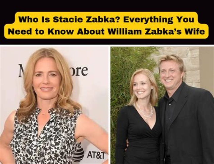 Stacie Zabka (William Zabka Wife) Age and Wiki Bio